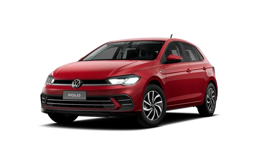 Volkswagen Polo em movimento