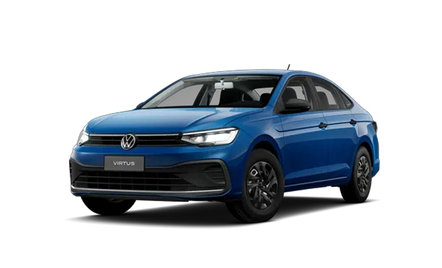 Volkswagen Virtus em movimento