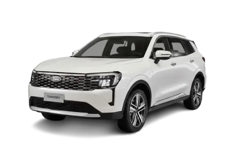 Ford Territory 2026 branco, SUV disponível na Brasal Ford